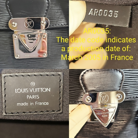 🔥😍 Like New- Beautiful Condition 🔥 😍 Authentic Louis Vuitton Bag Epi Black - Picture 12 of 16